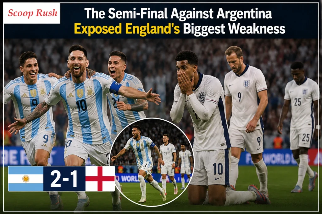 The Semi-Final Against Argentina Exposed England's Biggest Weakness