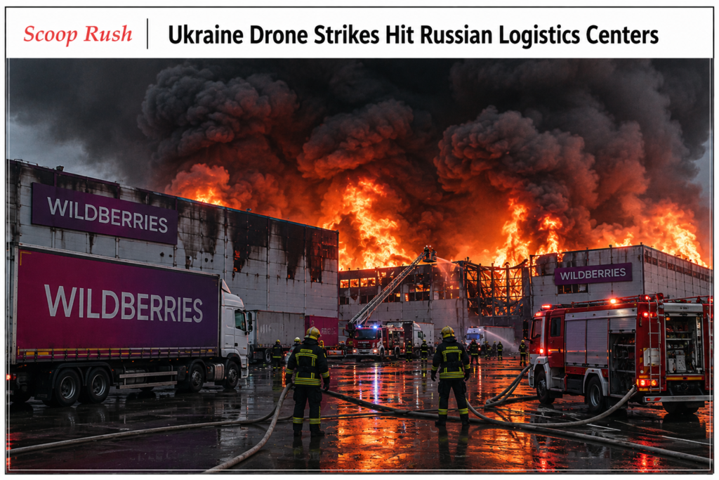Ukraine-Drone-Strikes-Hit-Russian-Logistics-Centers