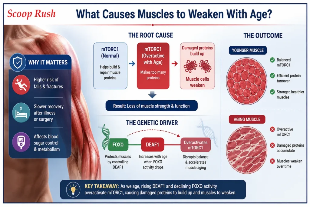 What Causes Muscles to Weaken With Age