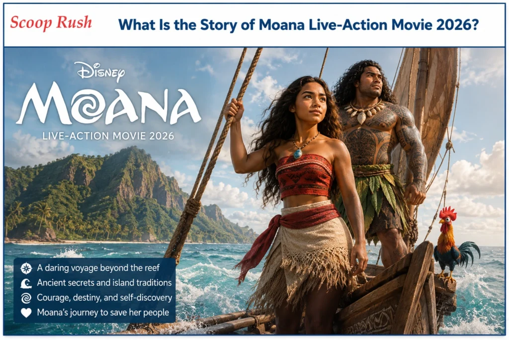 What Is the Story of Moana Live-Action Movie 2026?
