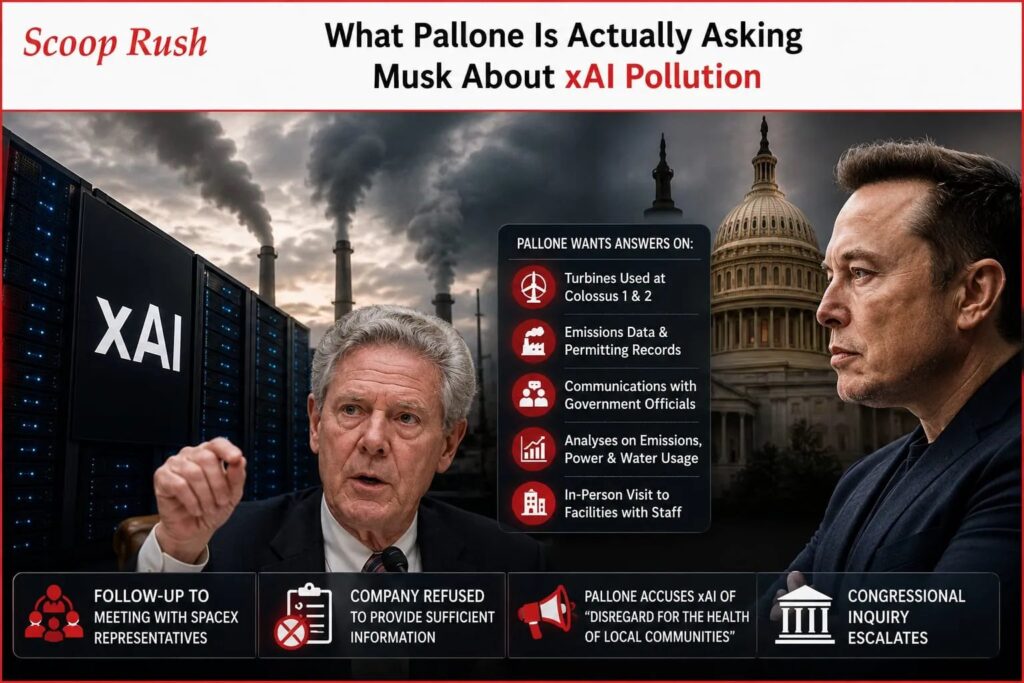 What Pallone Is Actually Asking Musk About xAI Pollution