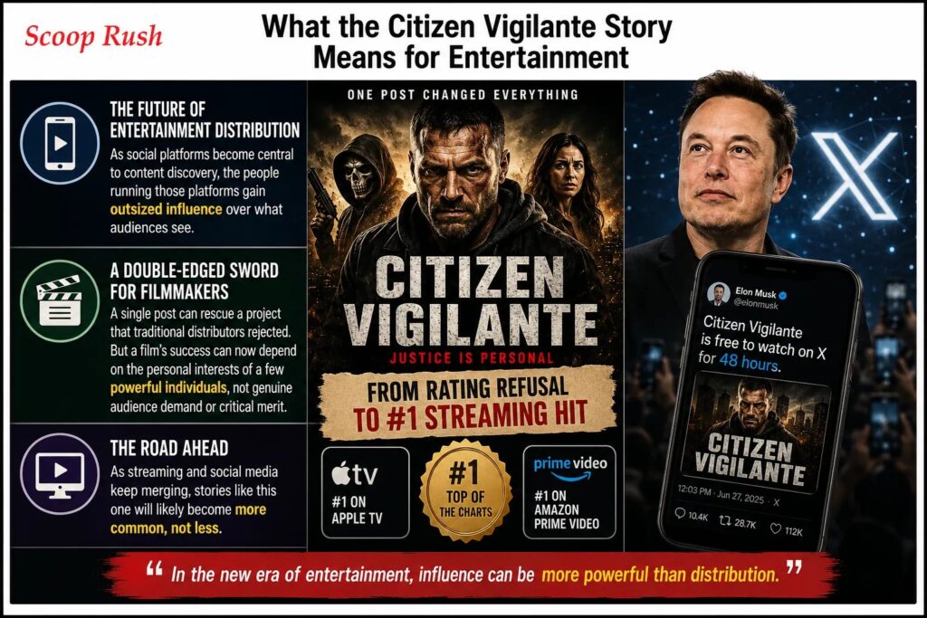 What the Citizen Vigilante Story Means for Entertainment