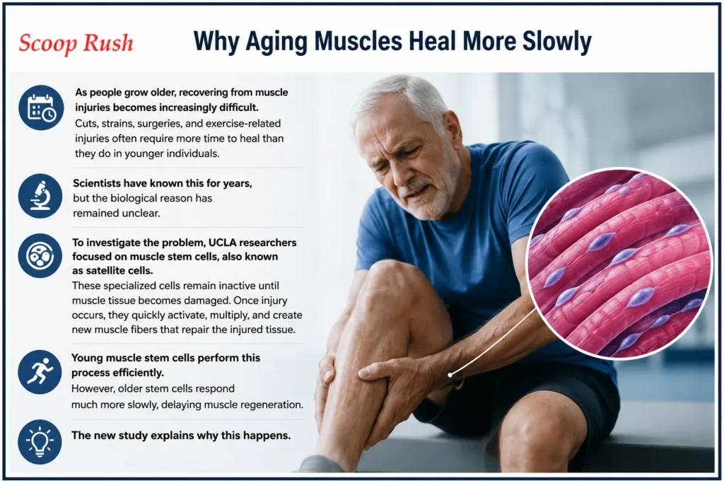 Why Aging Muscles Heal More Slowly

