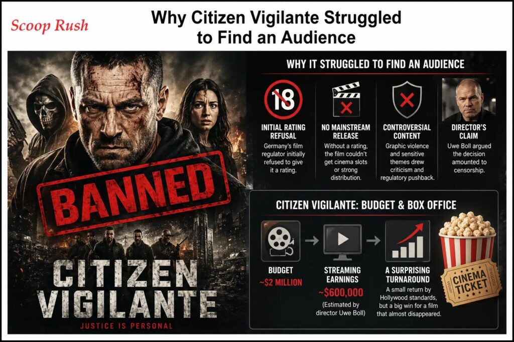 Why Citizen Vigilante Struggled to Find an Audience