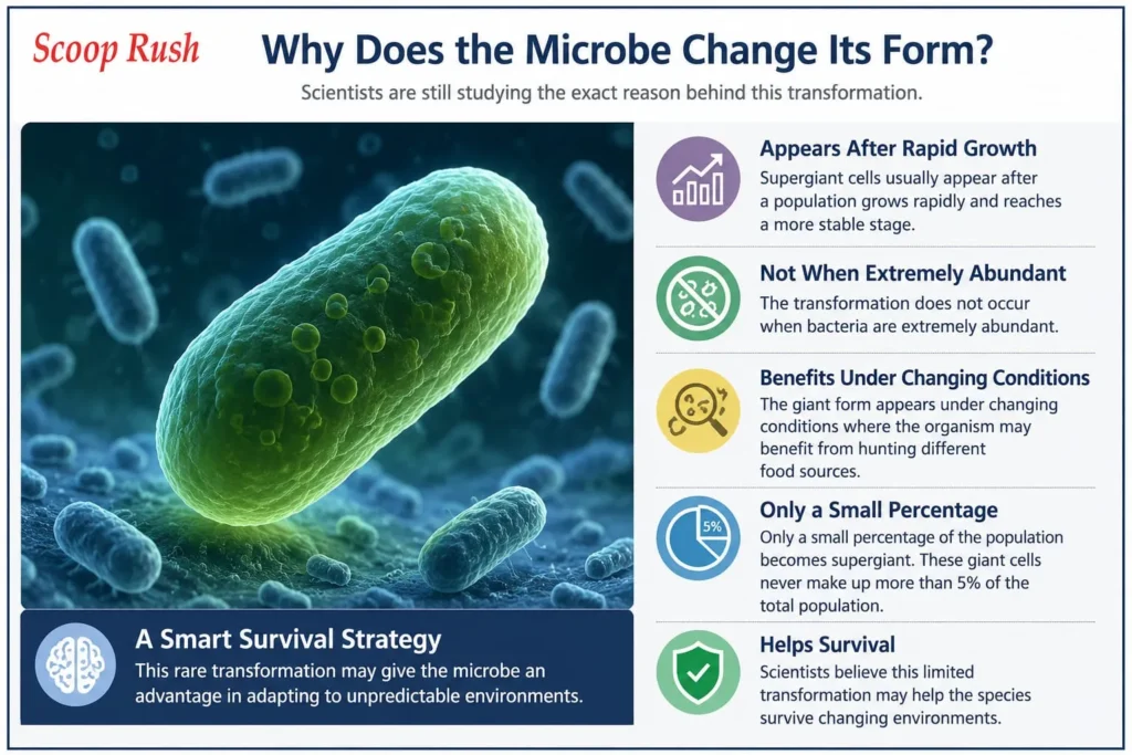 Why Does the Microbe Change Its Form?
