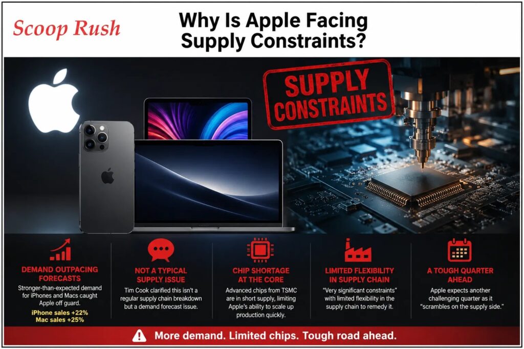 Why Is Apple Facing Supply Constraints?