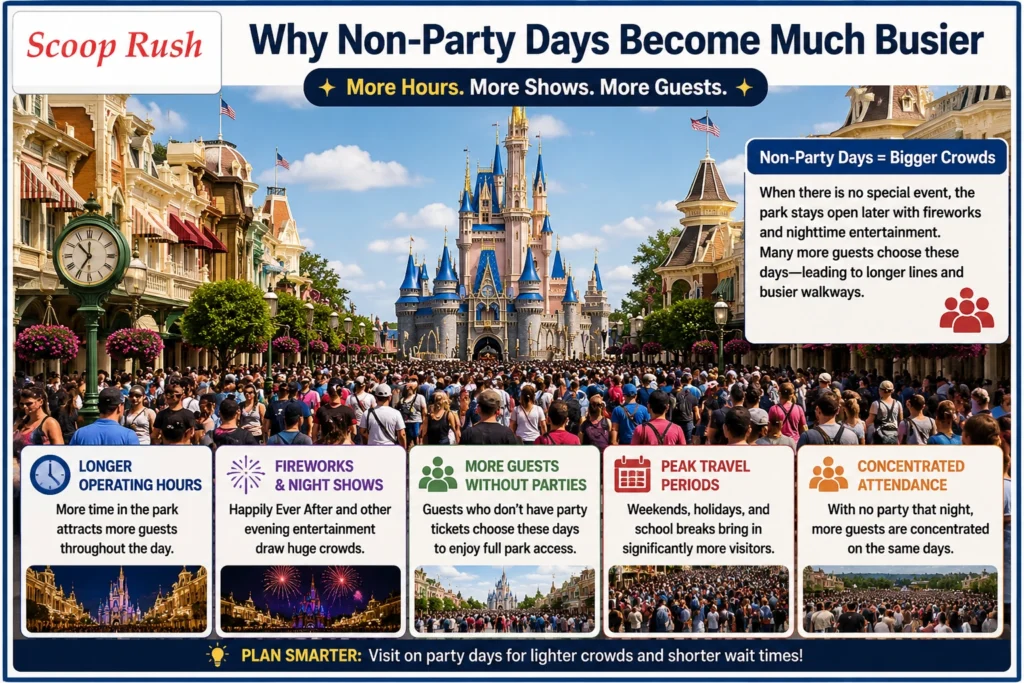 Why Non-Party Days Become Much Busier