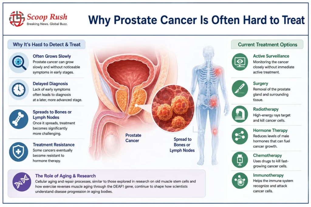 Why Prostate Cancer Is Often Hard to Treat

