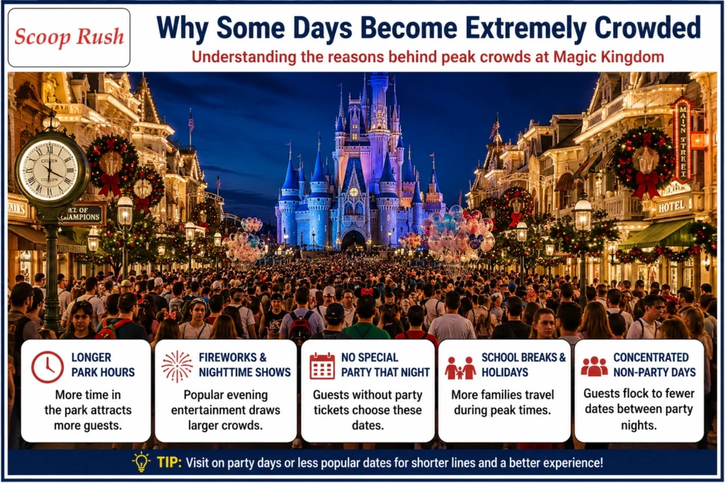 Why Some Days Become Extremely Crowded