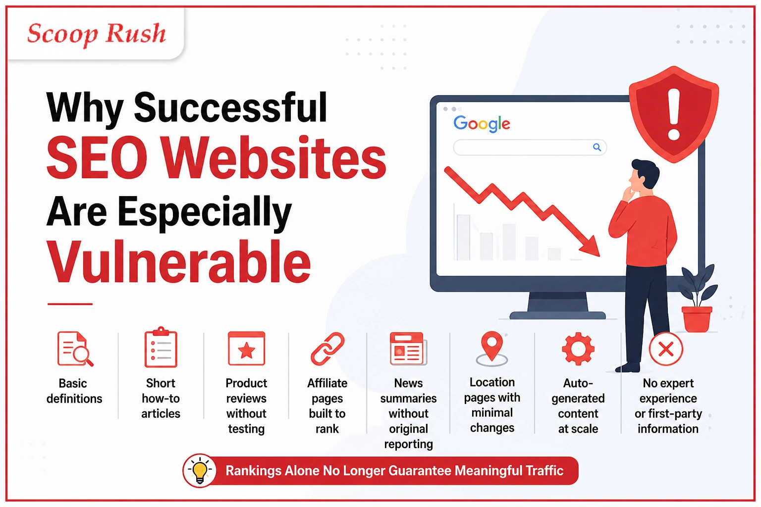 Why successful SEO websites are especially vulnerable
