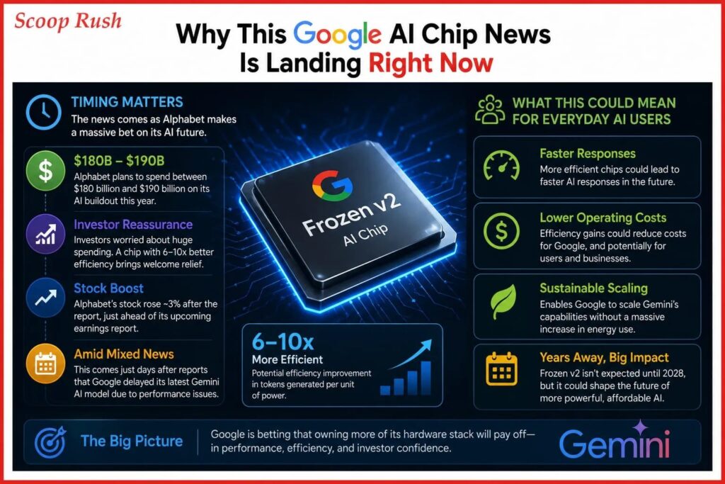 Why This Google AI Chip News Is Landing Right Now