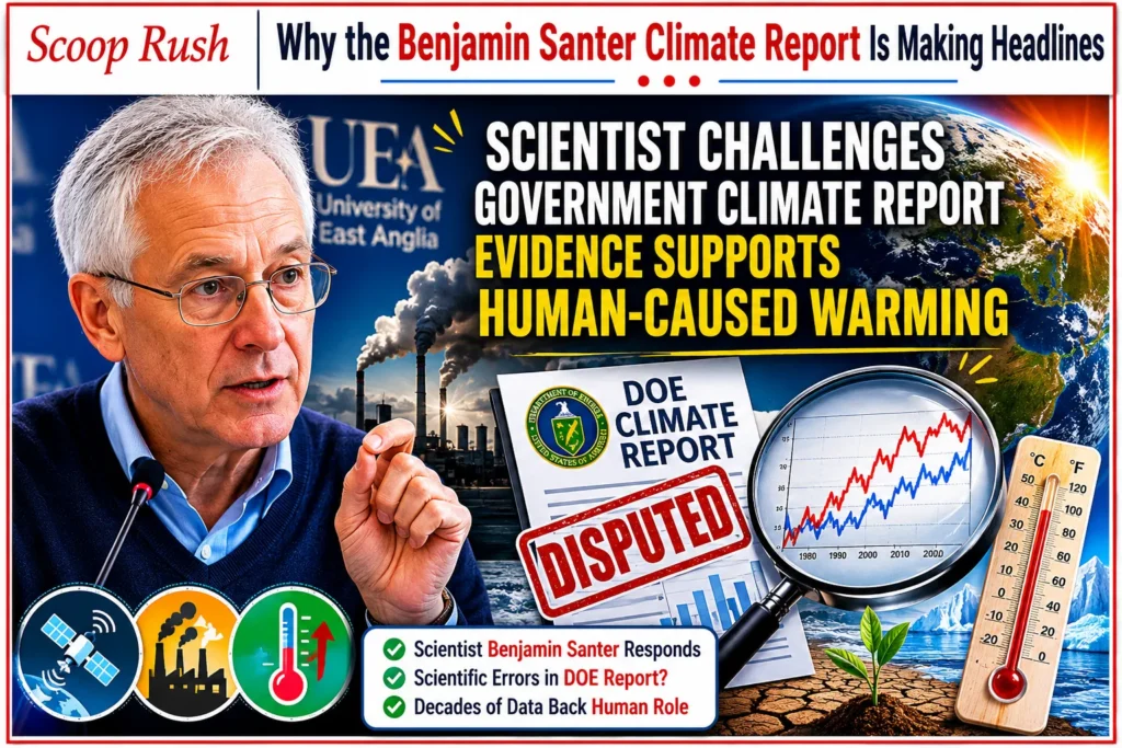 Why the Benjamin Santer Climate Report Is Making Headlines