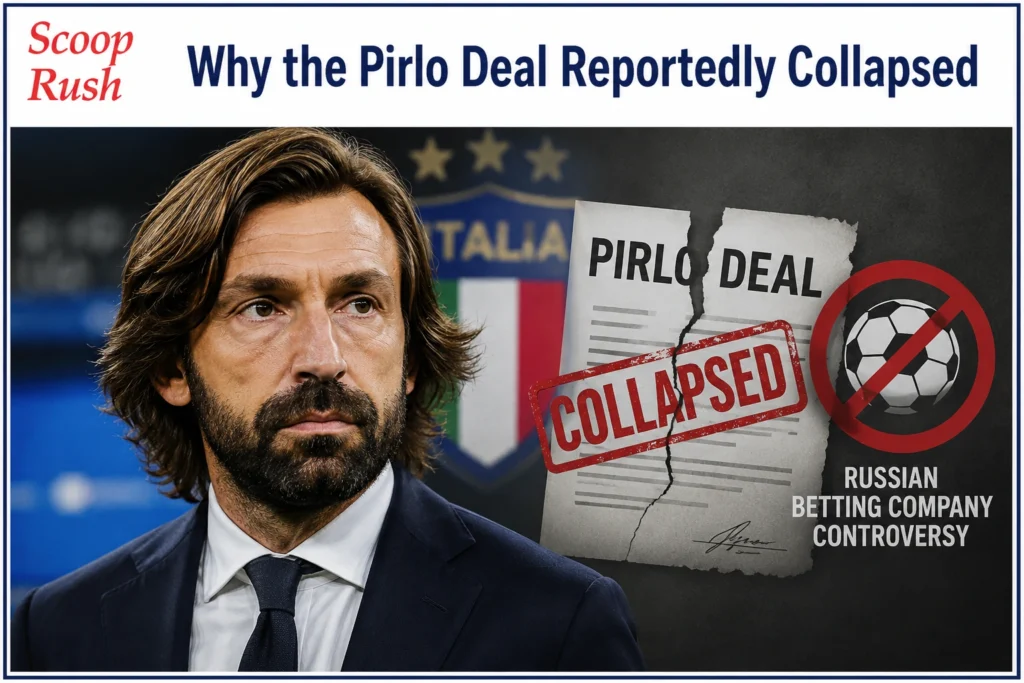 Why the Pirlo Deal Reportedly Collapsed