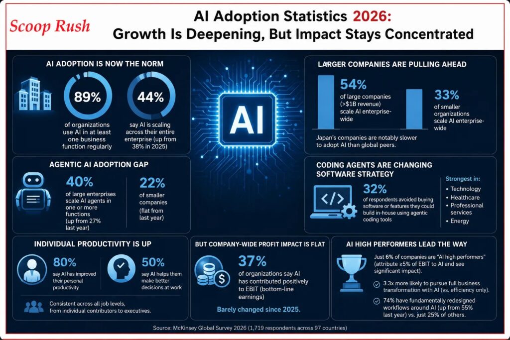 AI Adoption Statistics 2026: Growth Is Deepening, But Impact Stays Concentrated