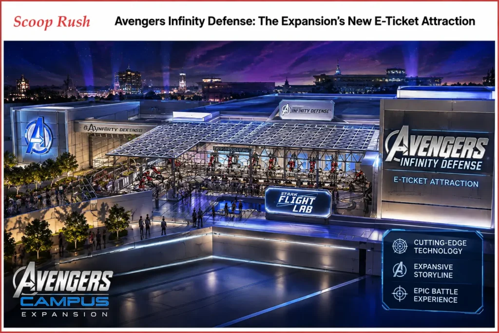 Avengers Infinity Defense: The Expansion's New E-Ticket Attraction