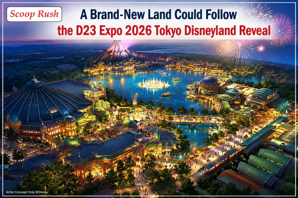 A Brand-New Land Could Follow the D23 Expo 2026 Tokyo Disneyland Reveal