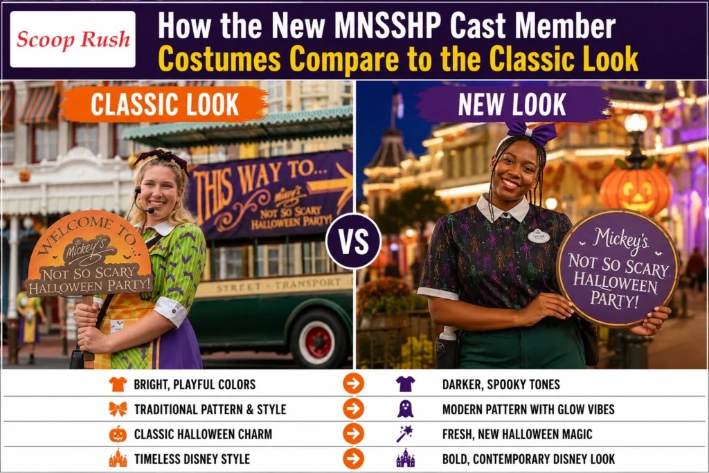 How the New MNSSHP Cast Member Costumes Compare to the Classic Look
