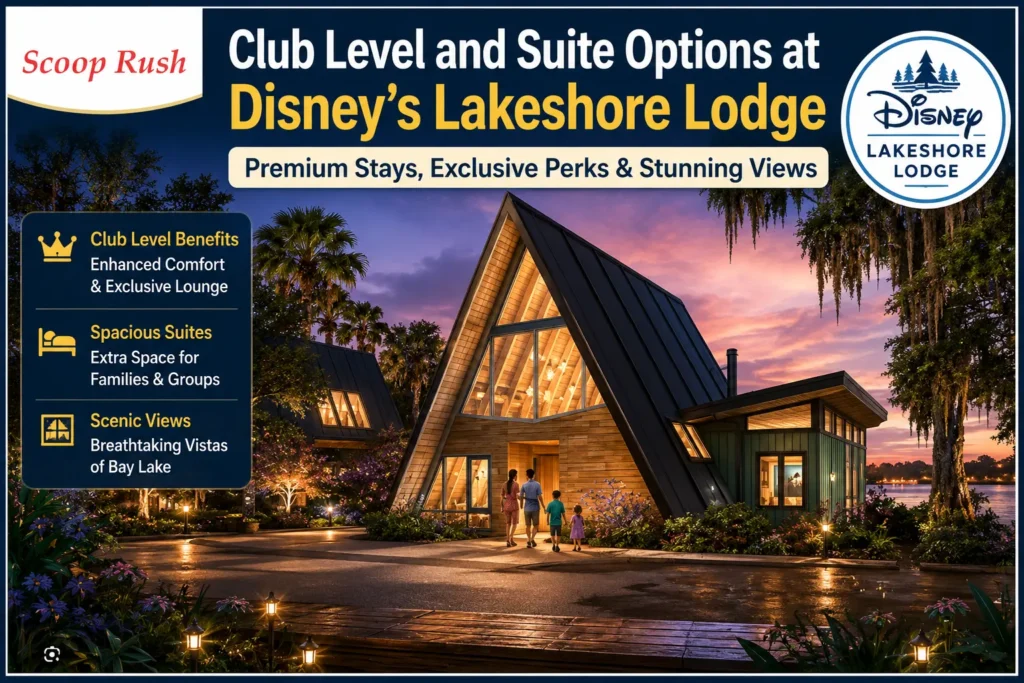 Club Level and Suite Options at Disney's Lakeshore Lodge