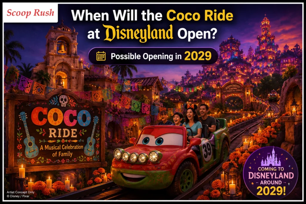 When Will the Coco Ride at Disneyland Open?