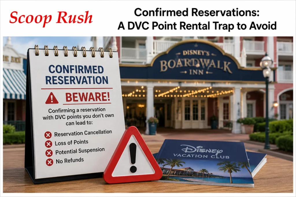 Confirmed Reservations: A DVC Point Rental Trap to Avoid