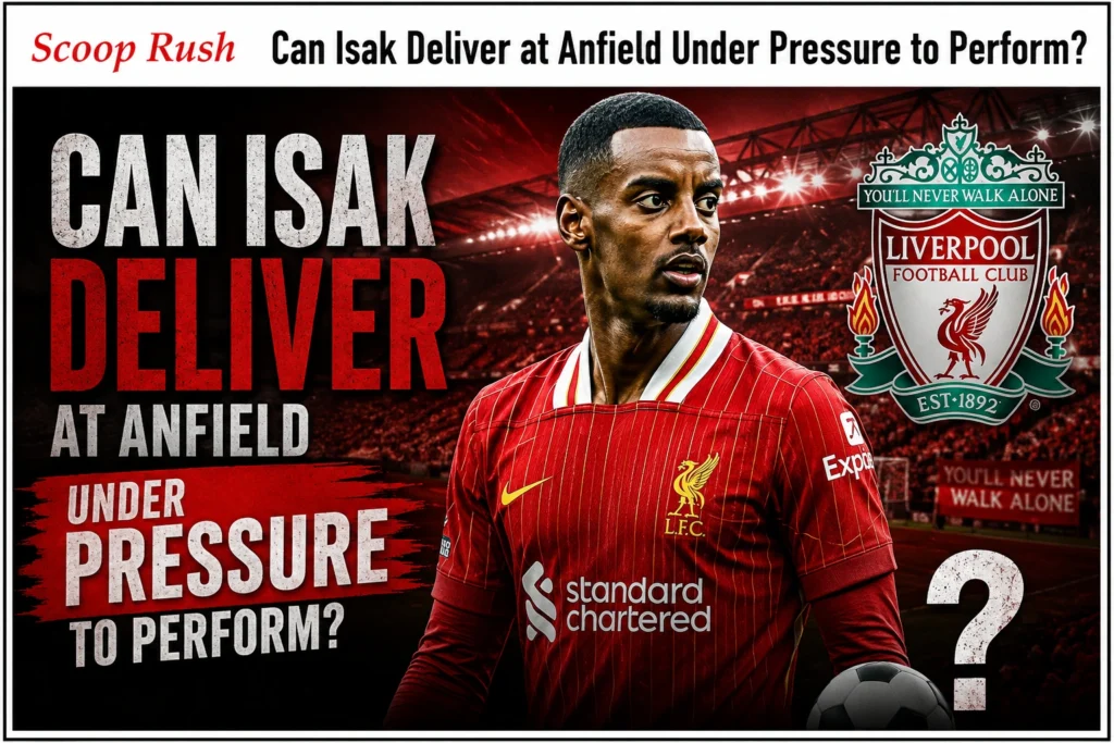 Can Isak Deliver at Anfield Under Pressure to Perform?