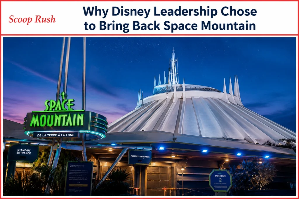 Why Disney Leadership Chose to Bring Back Space Mountain