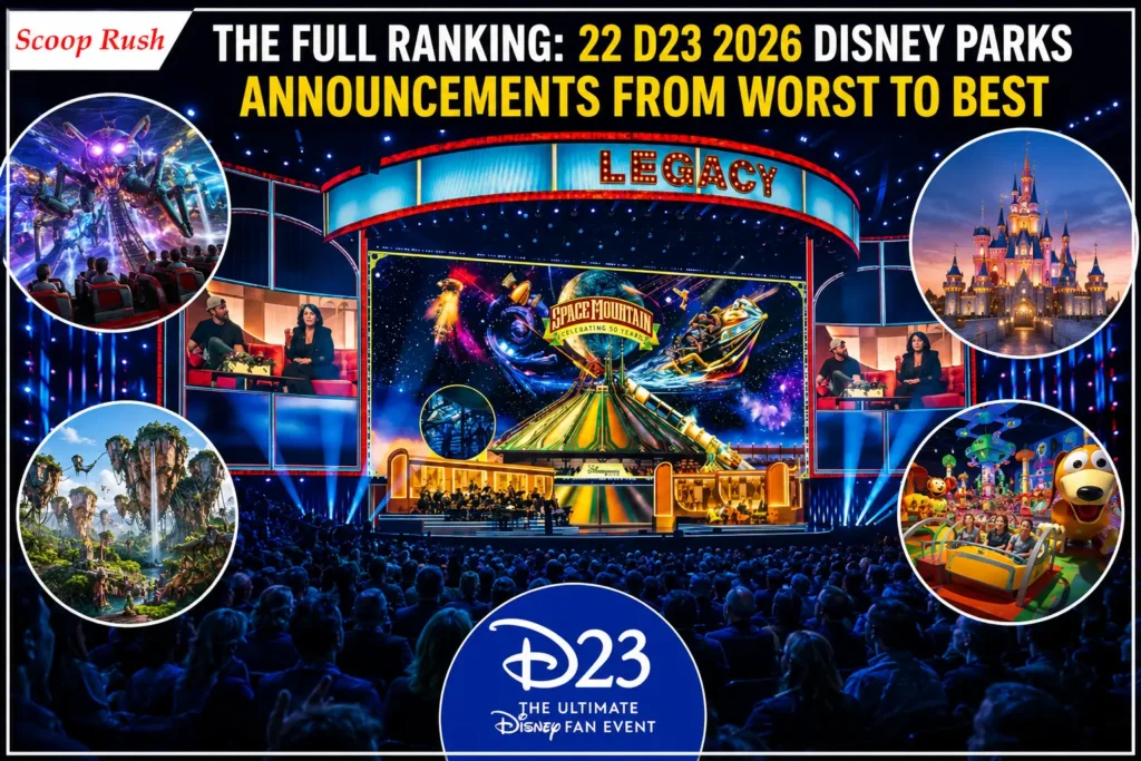 The Full Ranking: 22 D23 2026 Disney Parks Announcements From Worst to Best