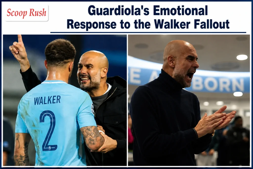 Guardiola's Emotional Response to the Walker Fallout