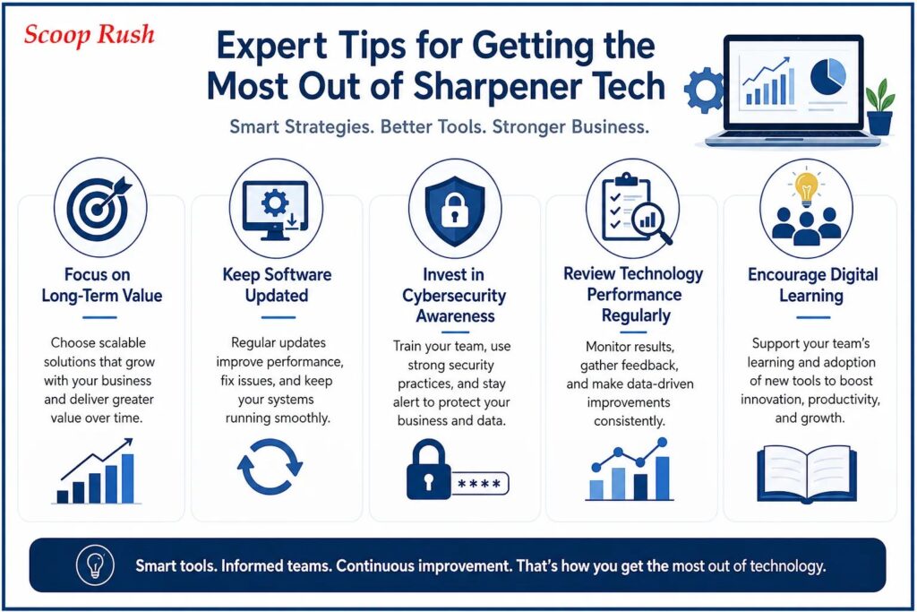 Expert Tips for Getting the Most Out of Sharpener Tech