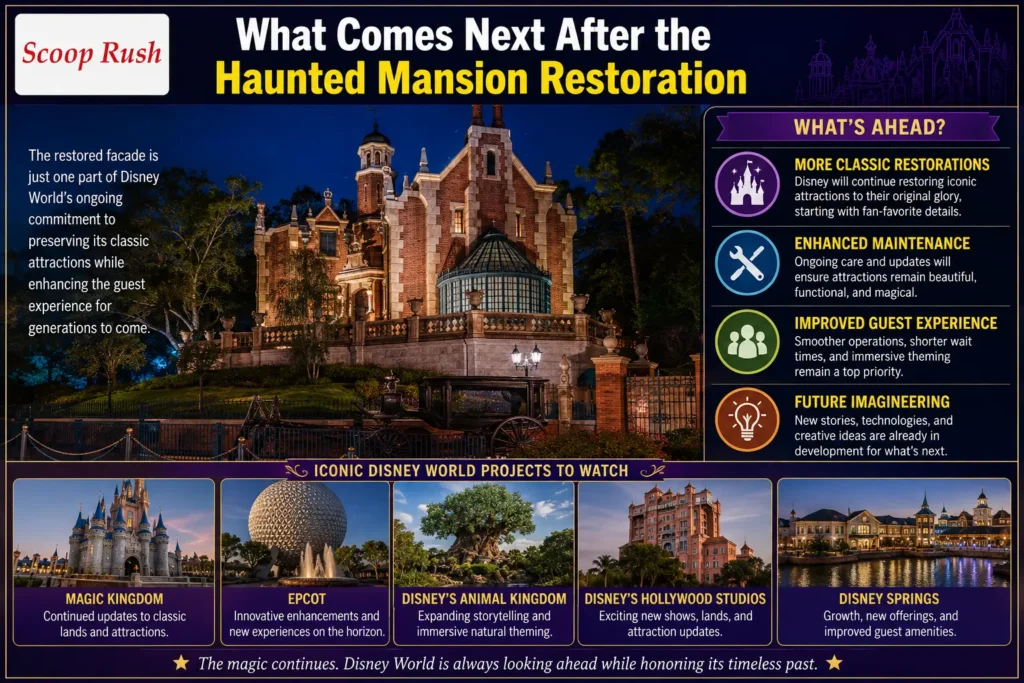 What Comes Next After the Haunted Mansion Restoration