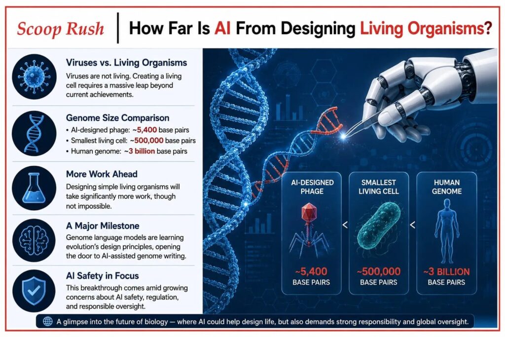 How Far Is AI From Designing Living Organisms?