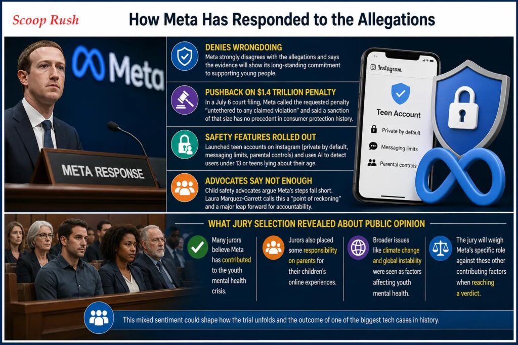 How Meta Has Responded to the Allegations