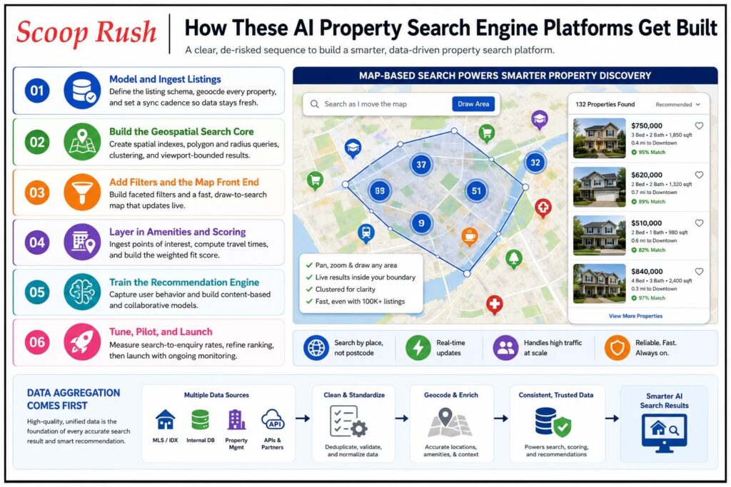 How These AI Property Search Engine Platforms Get Built