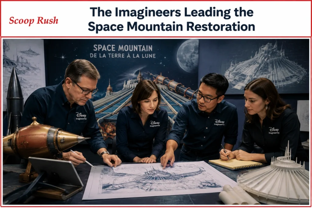 The Imagineers Leading the Space Mountain Restoration