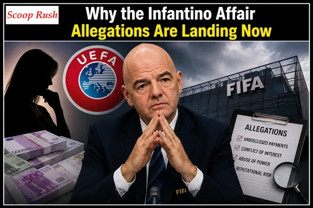 Why the Infantino Affair Allegations Are Landing Now