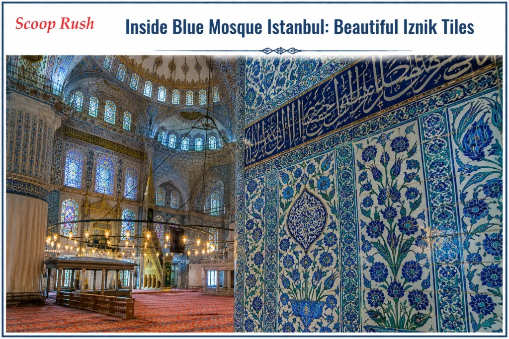 Inside-Blue-Mosque-Istanbul-Beautiful-Iznik-Tiles