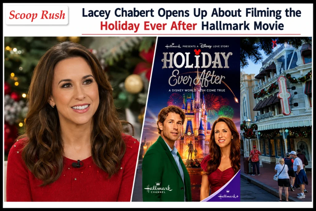 Lacey Chabert Opens Up About Filming the Holiday Ever After Hallmark Movie