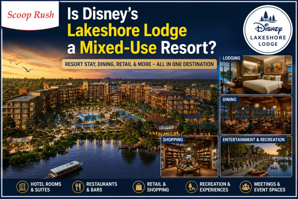 Is Disney's Lakeshore Lodge a Mixed-Use Resort?