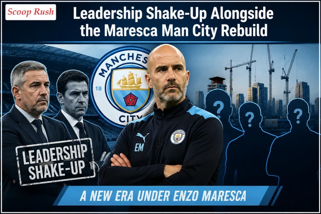 Leadership Shake-Up Alongside the Maresca Man City Rebuild