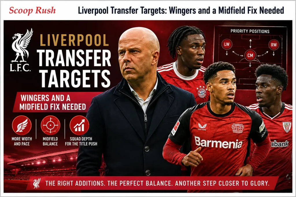 Liverpool Transfer Targets: Wingers and a Midfield Fix Needed