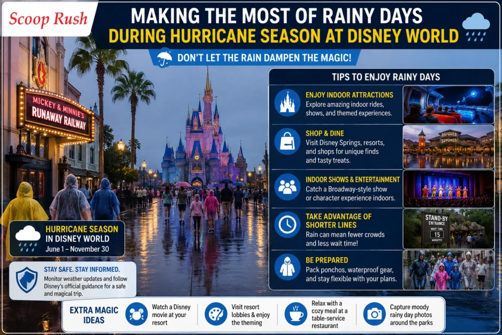 Making the Most of Rainy Days During Hurricane Season at Disney World