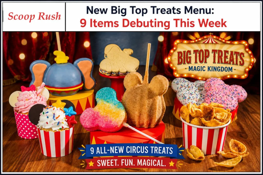 New Big Top Treats Menu: 9 Items Debuting This Week