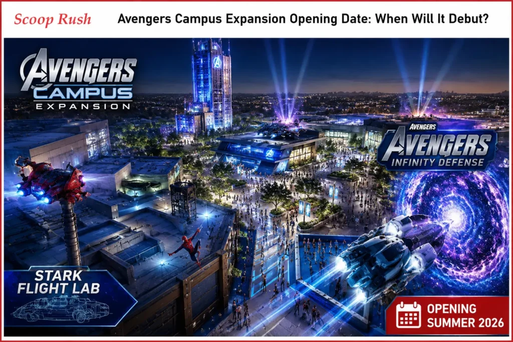 Avengers Campus Expansion Opening Date: When Will It Debut?
