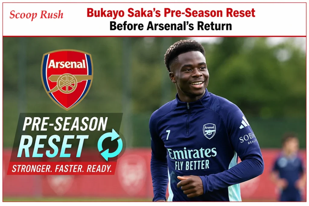Bukayo Saka's Pre-Season Reset Before Arsenal's Return