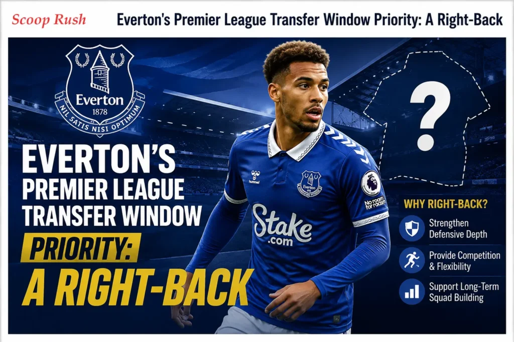 Everton's Premier League Transfer Window Priority A Right-Back