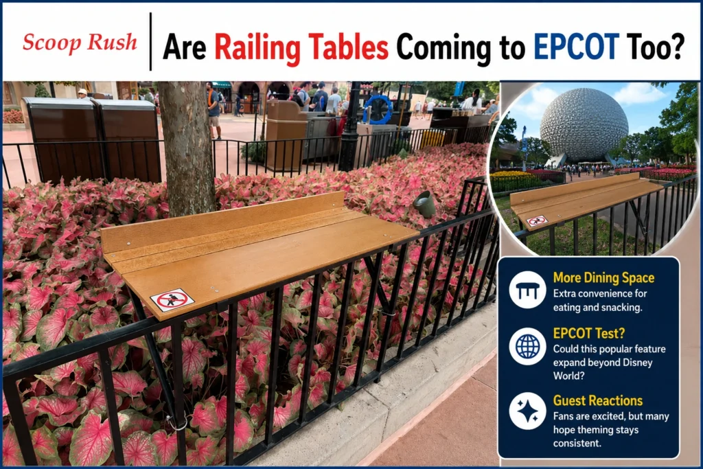 Are Railing Tables Coming to EPCOT Too?