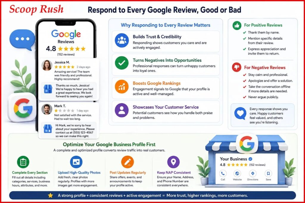 Respond to Every Google Review, Good or Bad