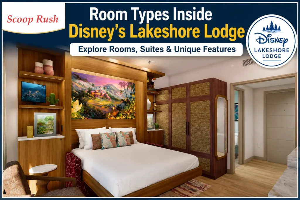 Room Types Inside Disney's Lakeshore Lodge