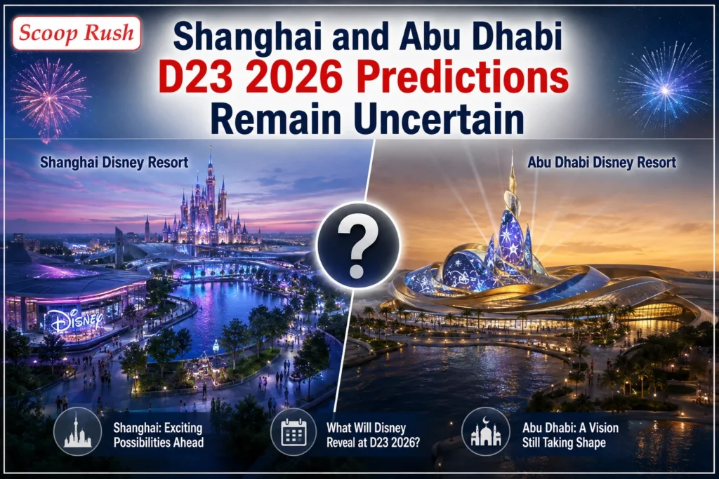 Shanghai and Abu Dhabi D23 2026 Predictions Remain Uncertain