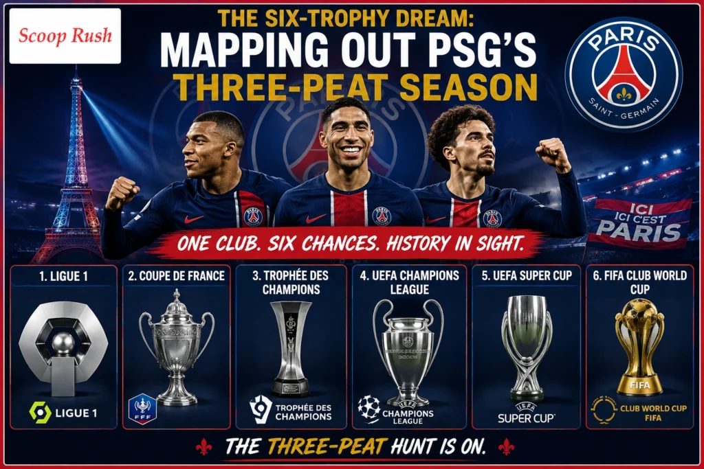 The Six-Trophy Dream: Mapping Out PSG's Three-Peat Season